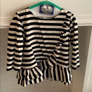 JCrew Long Sleeves Striped Shirt • Size M